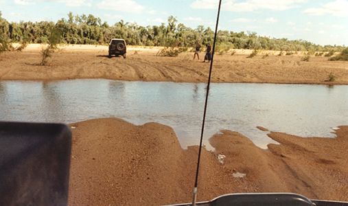 Cape York Queensland river crossing