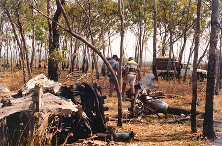 WWII relics in the Kimberley region